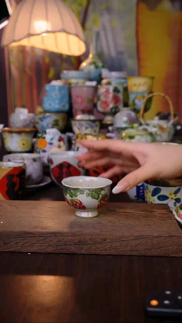 杯子泥垚手作 景德镇手工手绘陶瓷器物
