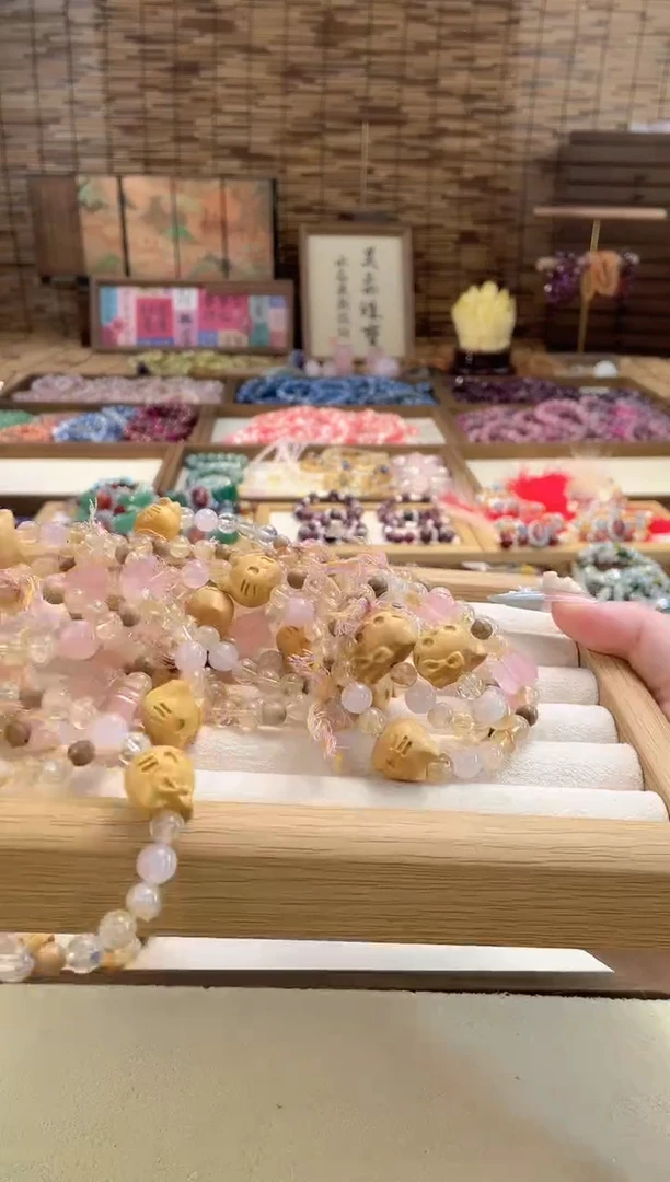 水晶手串合金CB2635
