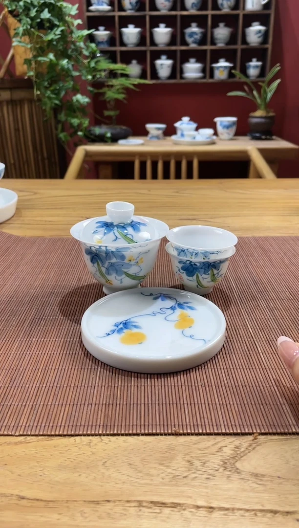 盖碗/杯群芳斋闪购链接（以闪拍图片为准）