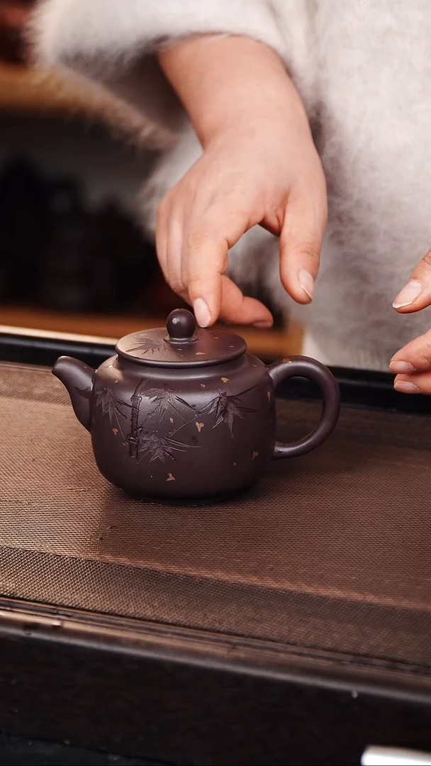 茶壶紫砂原矿紫砂壶