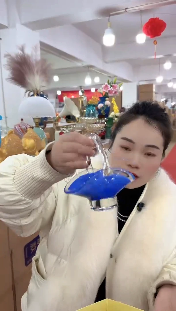 【闪购商品】无铅玻璃甄选花器-b-早24