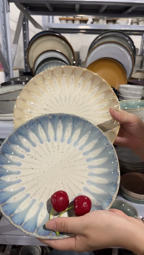 瓷片外贸尾货瑕疵满20包邮X2 小盘组合