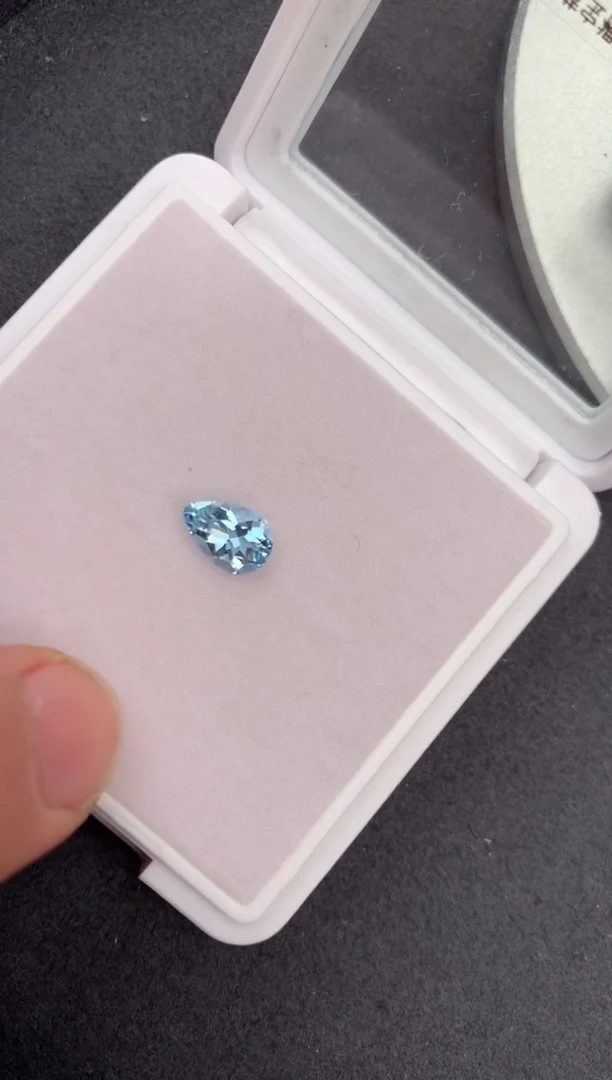 裸石海蓝宝石1.2ct 海蓝宝石 定制 A