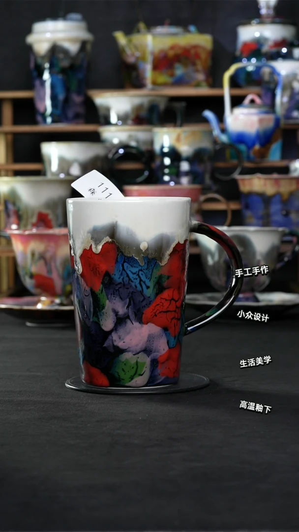 设计师款景德镇森涩手创陶瓷（食品级）111
