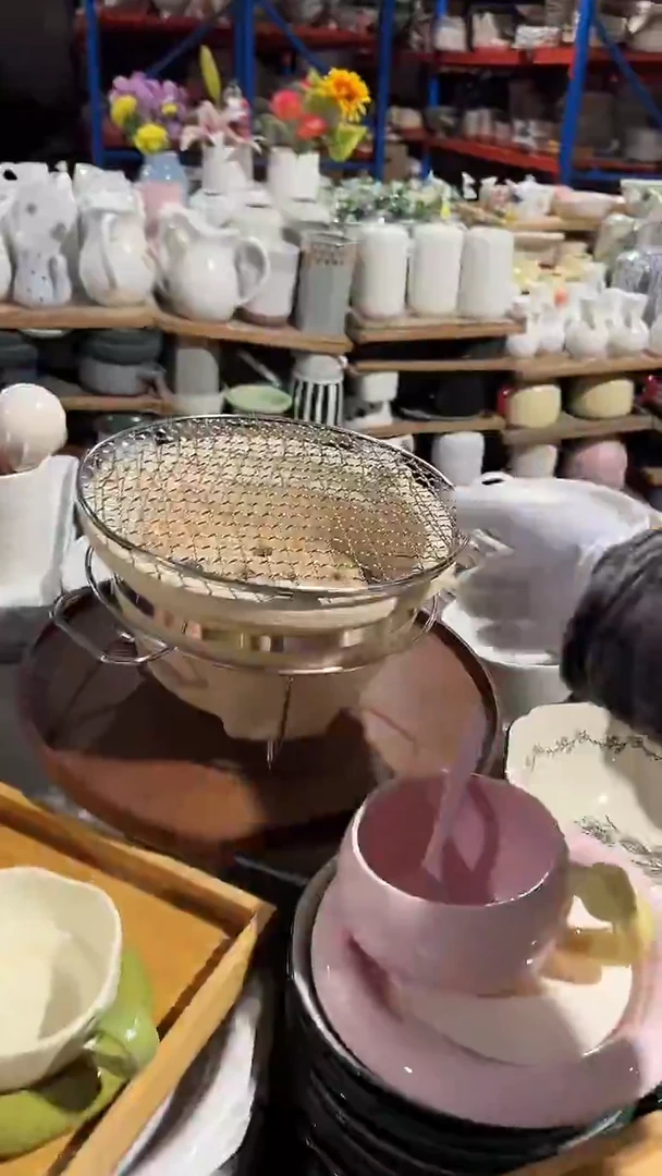 陶瓷大号炉3件套微瑕 凑满20元包邮