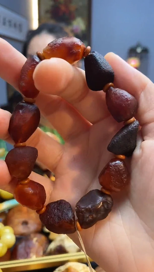 手串琥珀未镶嵌手串