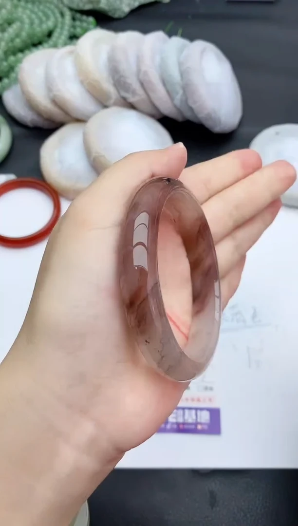 未镶嵌手镯石英质玉119+58/59