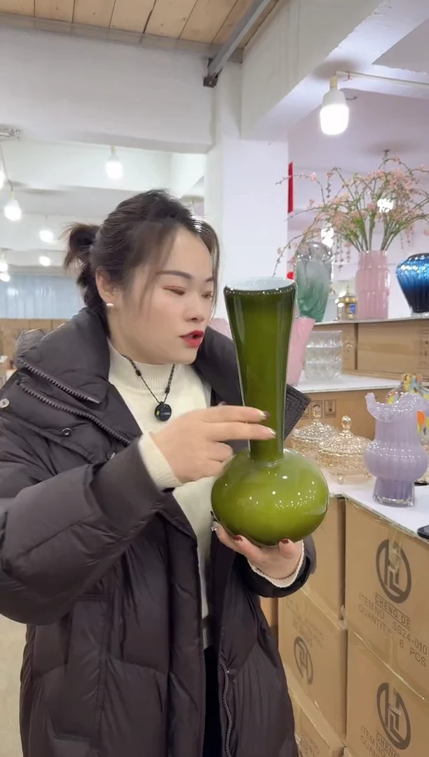 【闪购商品】无铅玻璃甄选花器-i-早19