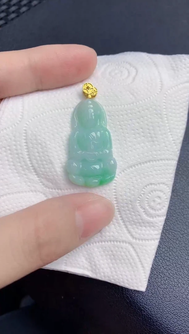 颈饰未镶嵌翡翠天然翡翠缅甸A货