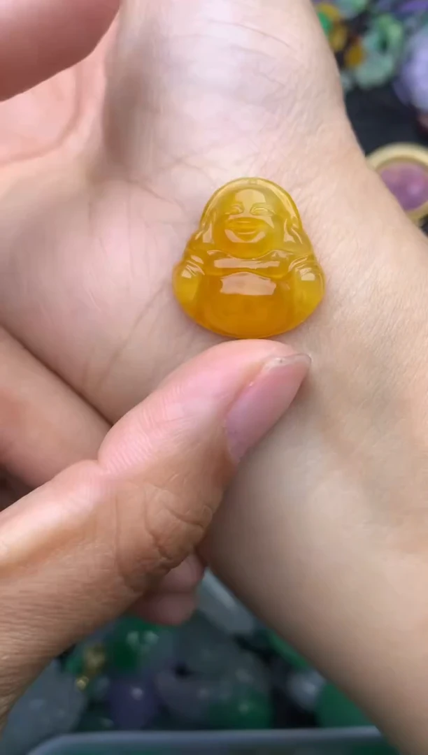 颈饰未镶嵌翡翠缅甸翡翠吊坠