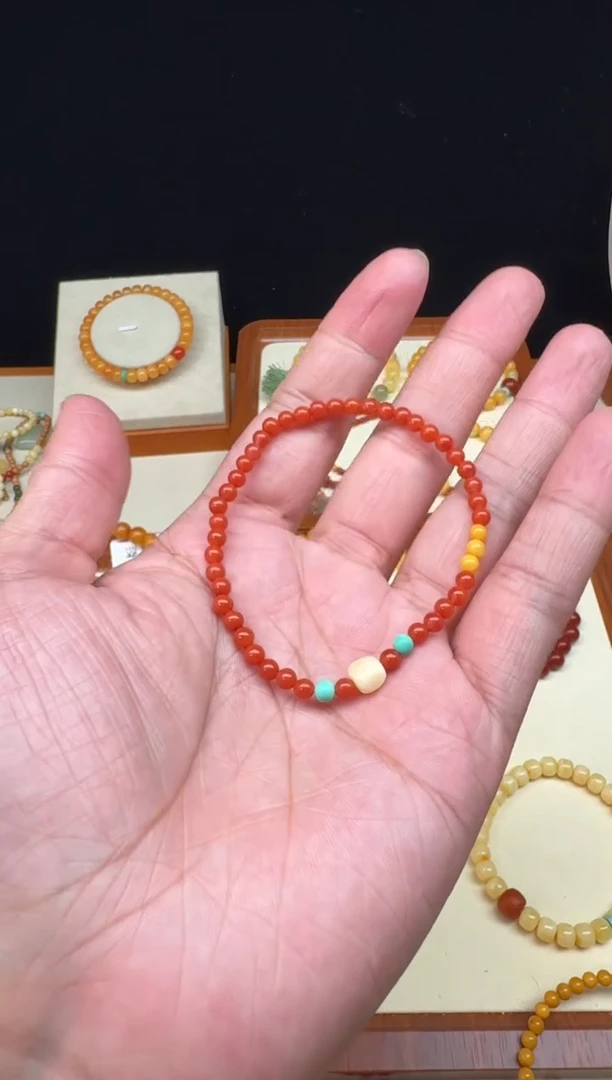 【闪购商品】南红玛瑙手链未镶嵌南红