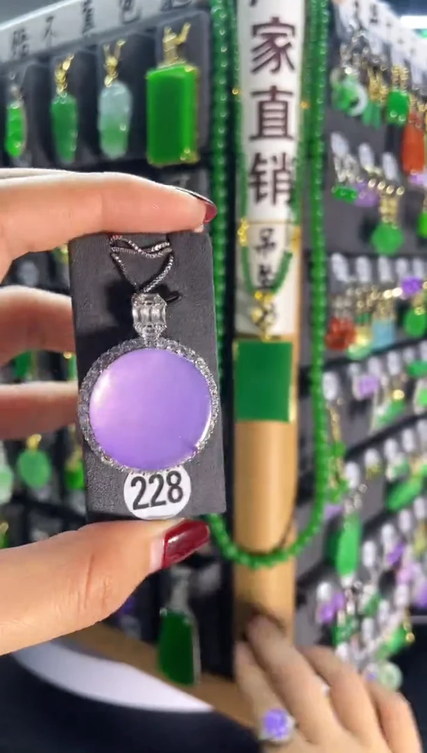【闪购商品】翡翠耳饰银S925镶嵌228...