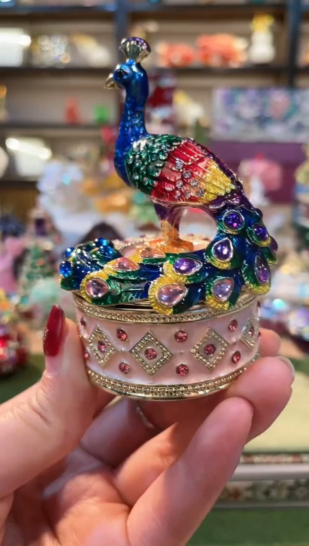 【闪购商品】珐琅彩精致首饰盒