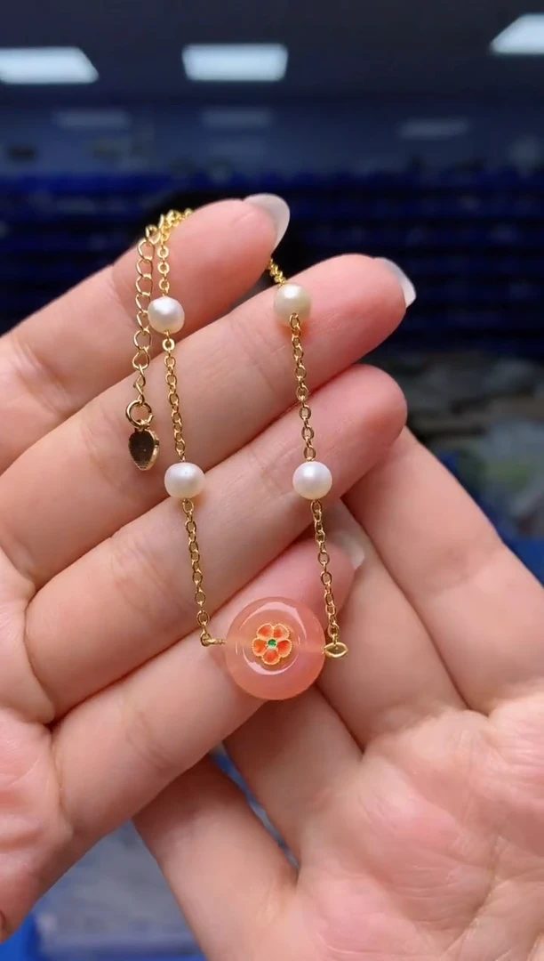 【闪购商品】玛瑙/玉髓手链未镶嵌  G13078