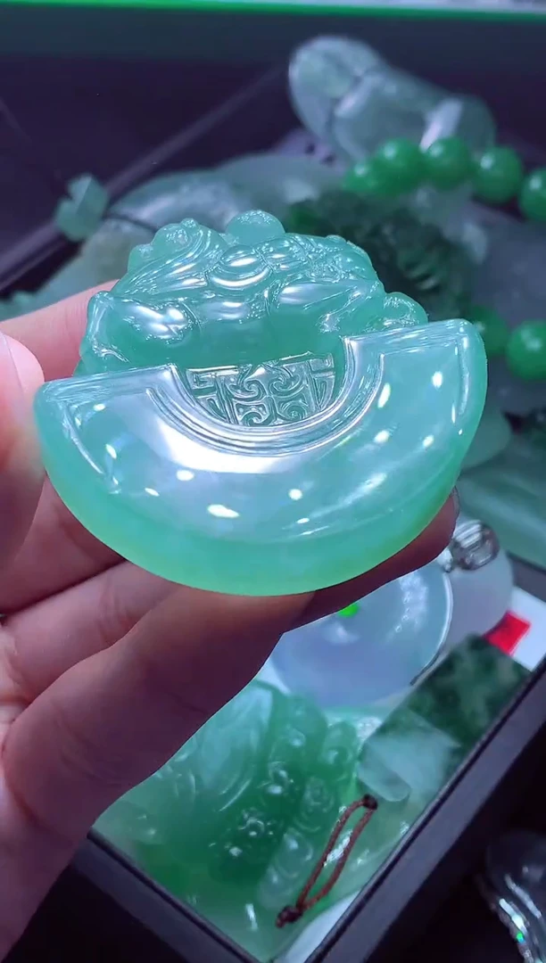 未镶嵌定制翡翠程**#毛货翡翠定制