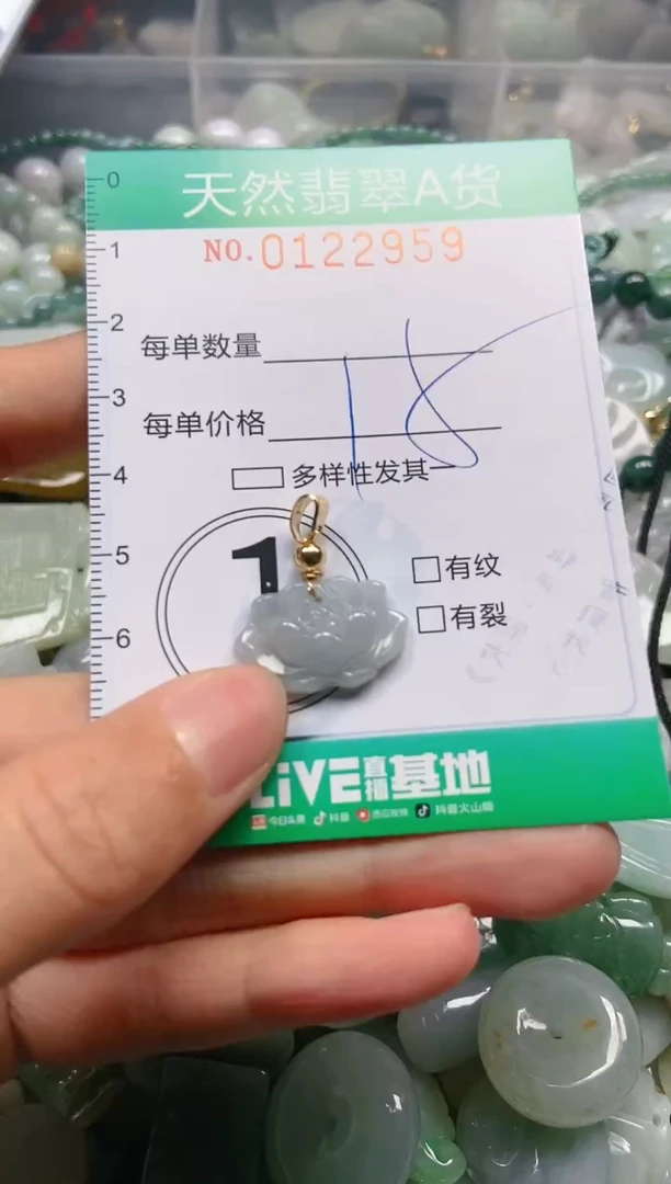 翡翠未镶嵌颈饰闪购0122959