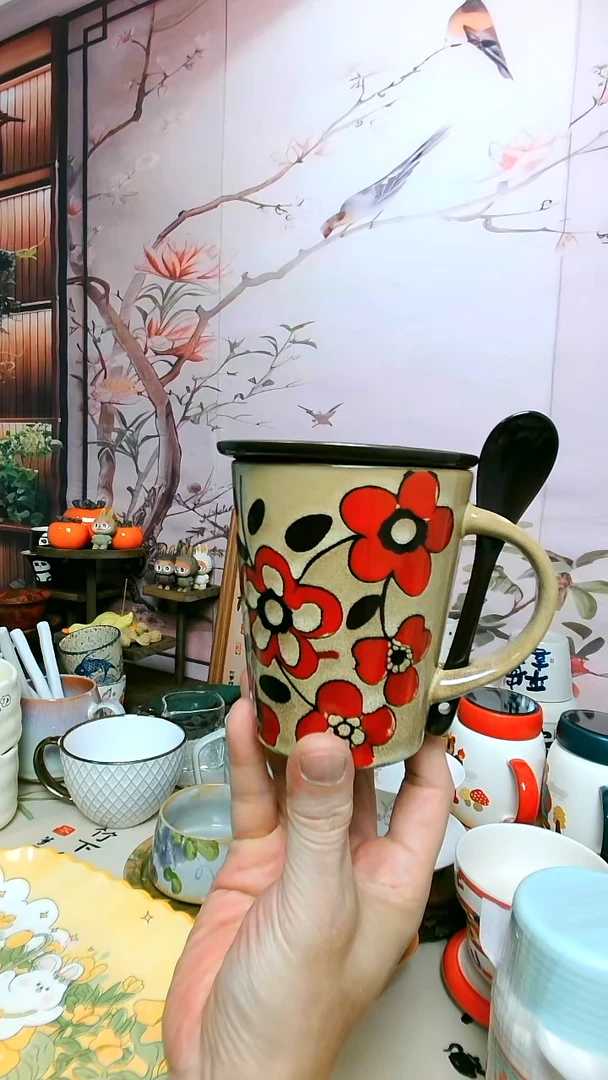 景德镇陶瓷原创设计马克杯