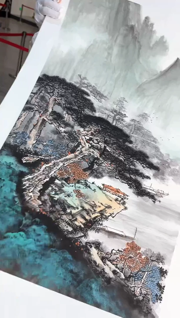 国画16赵隆轩艺术馆李庆兴老师作品