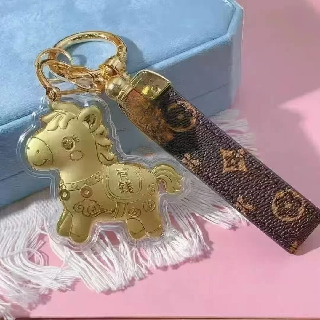 马上发财钥匙扣链爆款2026新款小饰品汽车包包书包挂件