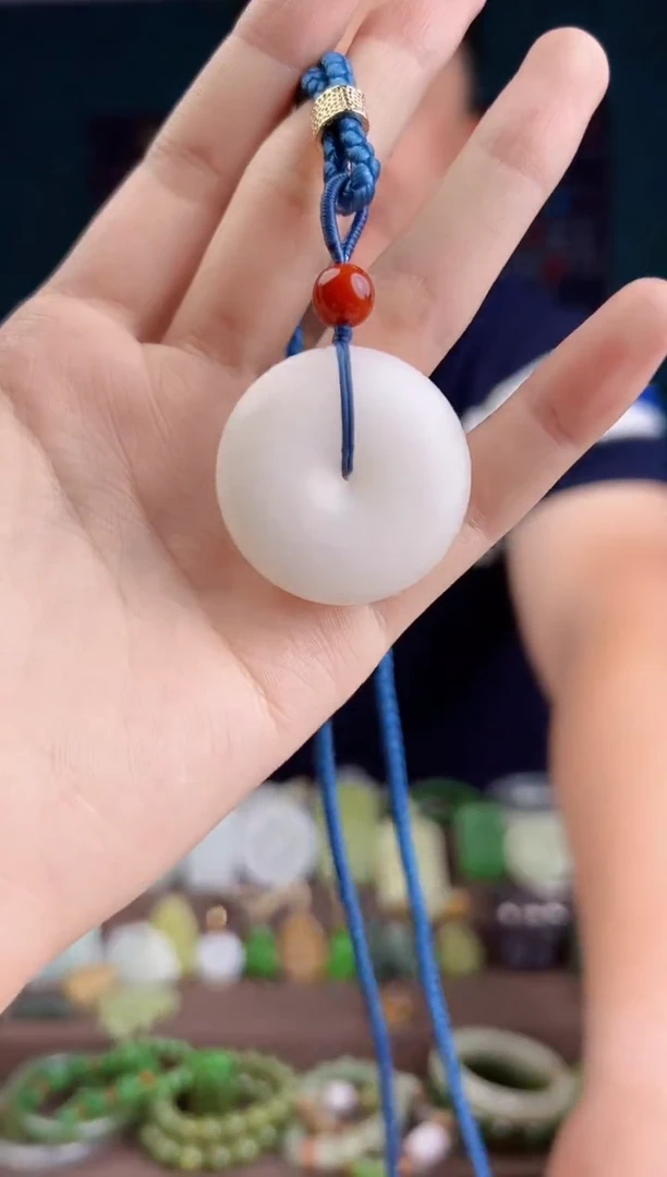 和田玉未镶嵌颈饰多样性发货 拍一单发一个