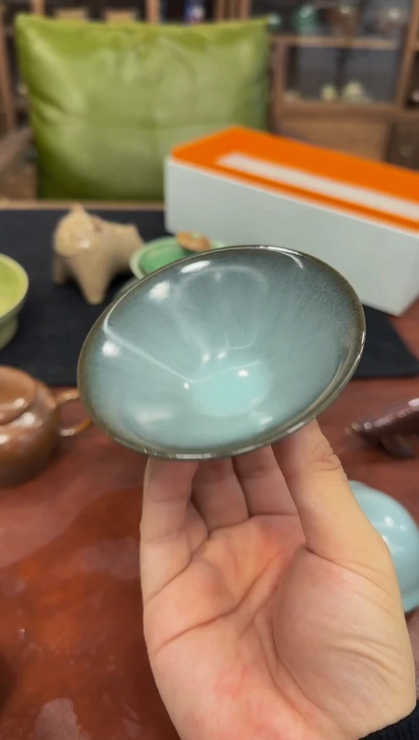 九*风2只·铁胎斗笠·精品名家茶杯茶器