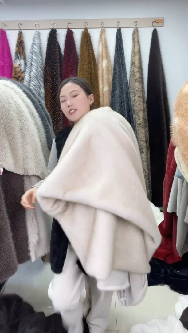 狐狸毛B40尺寸1.8*1