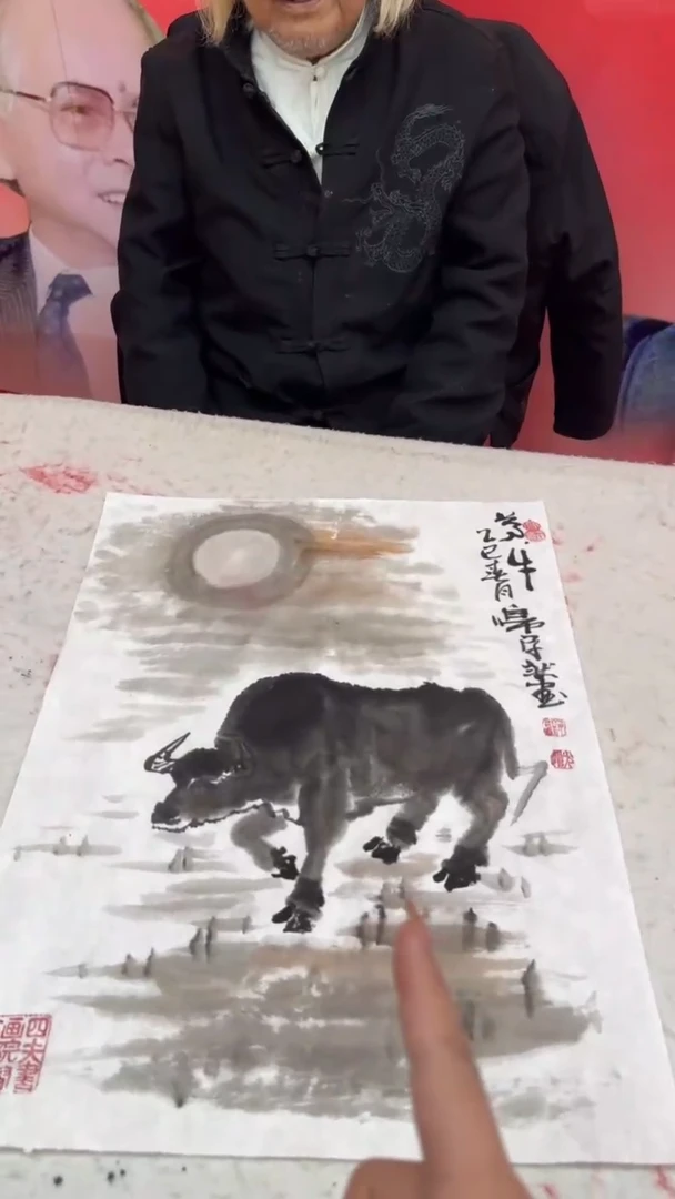 【闪购商品】绘画罗学献手绘国画