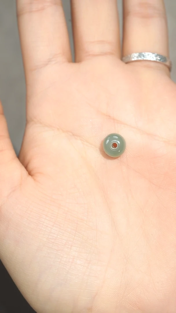 未镶嵌和田玉珠宝半成品胖***肉秋会长的新疆天然和田玉单珠