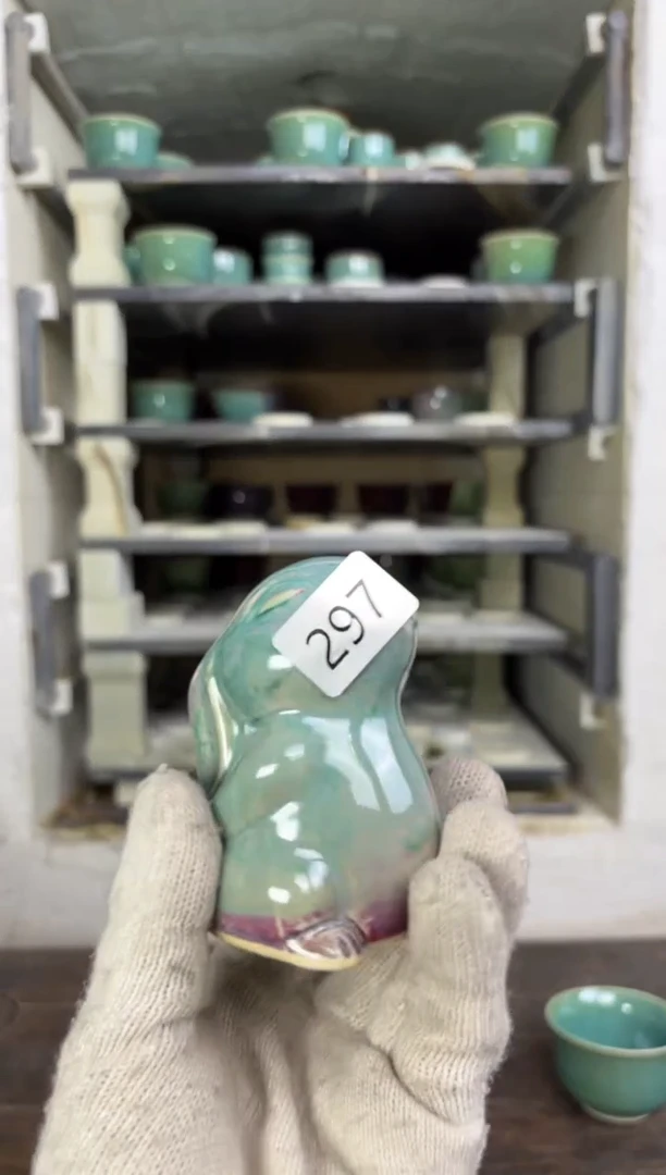 【闪购商品】摆件钧瓷茶器窑变精品