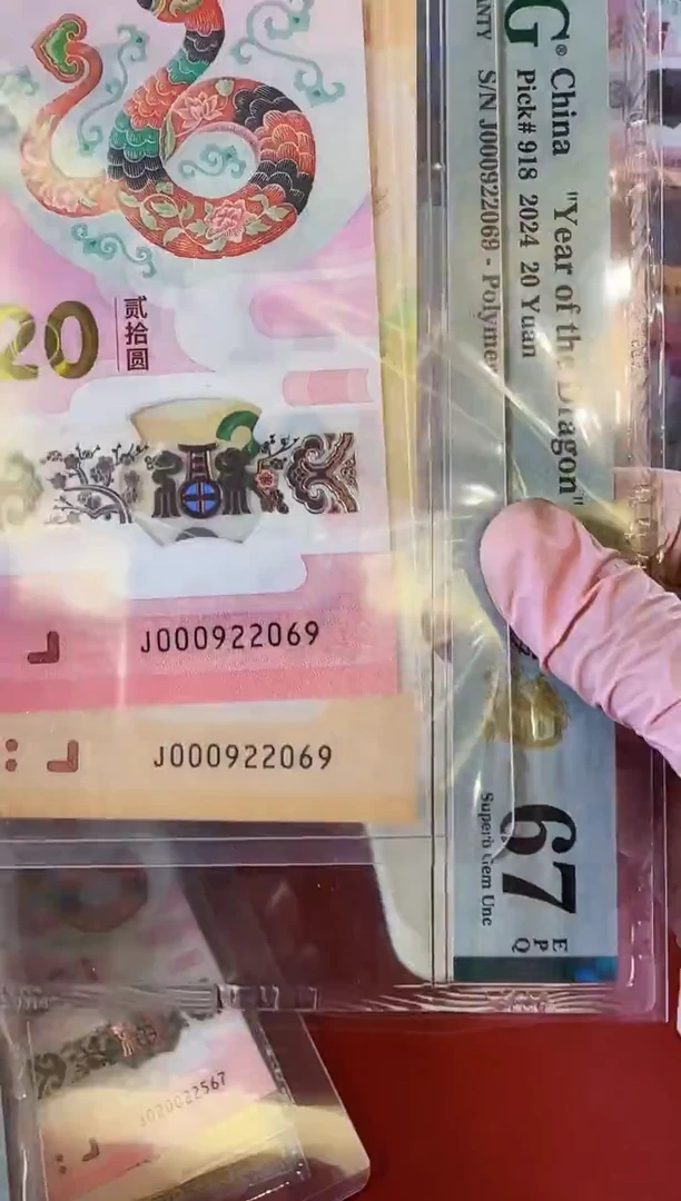 【闪购商品】塑料2025龙蛇钞全同号啊啊啊啊啊裸