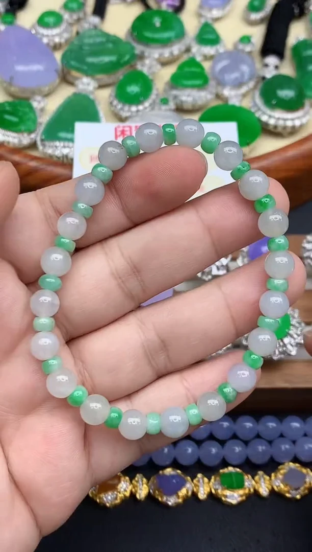 未镶嵌手链翡翠3-中国好珍宝