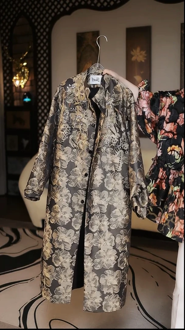 相**生CW16 灰色长风衣