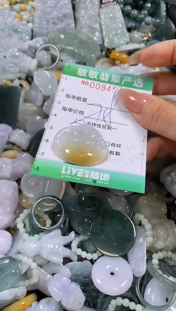 【闪购商品】翡翠颈饰未镶嵌闪购0094546多样性发其一