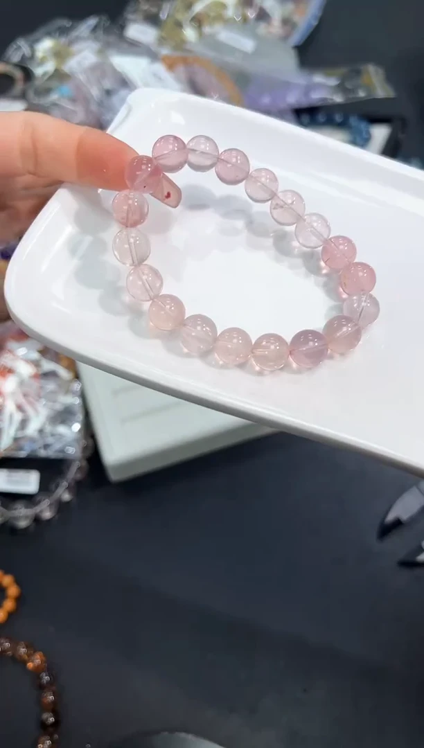 【闪购商品】水晶手串未镶嵌65r多样性发其一/1条默认微瑕