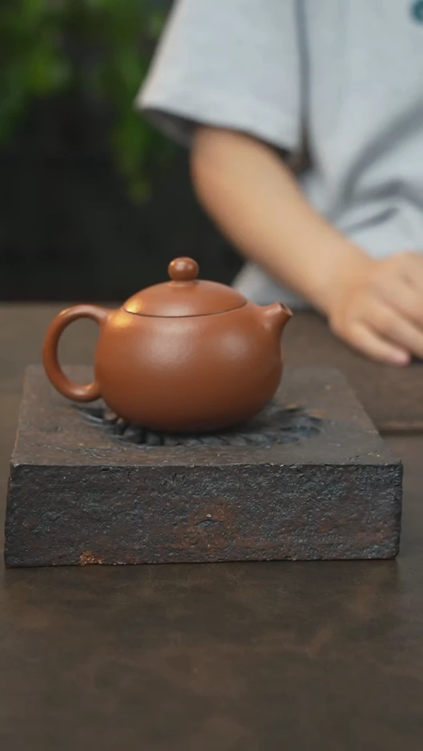 西施紫砂壶（九乐紫砂）（宝丰原矿红泥）