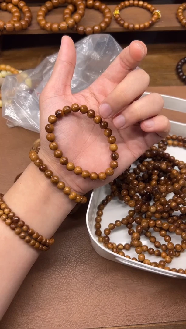 库克手串库克卡8圆珠 素圈