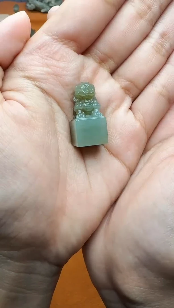 【闪购商品】和田玉摆件未镶嵌印章03