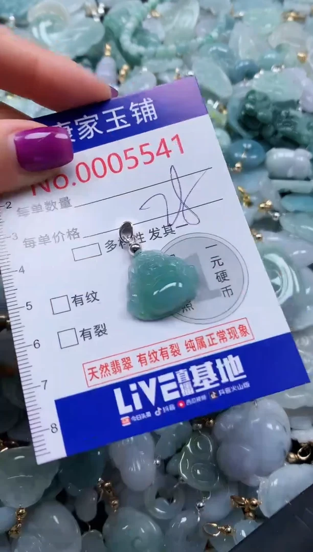 颈饰未镶嵌翡翠5541