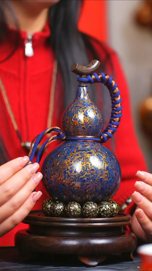 【闪购商品】JO171过年首选中国非遗大漆酒葫芦