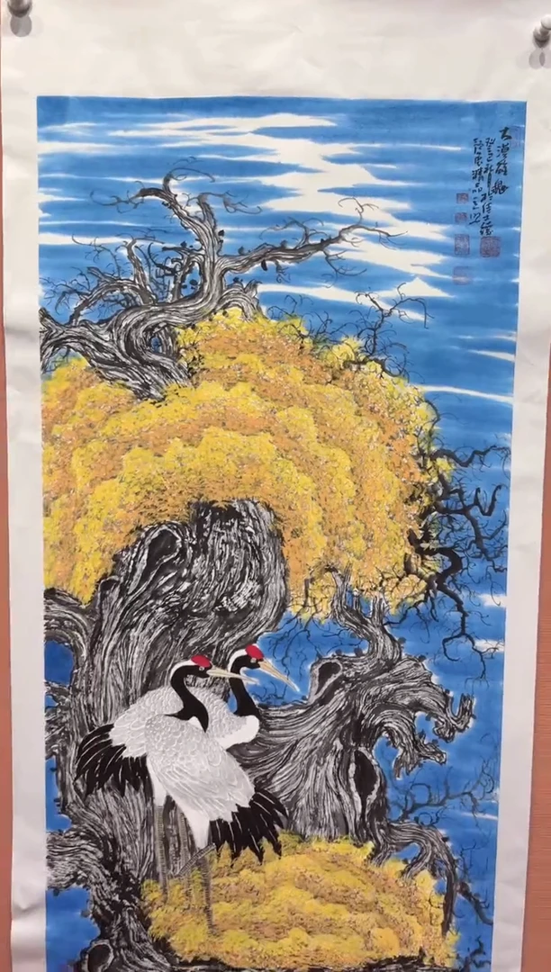 国画师立照老师国画作品