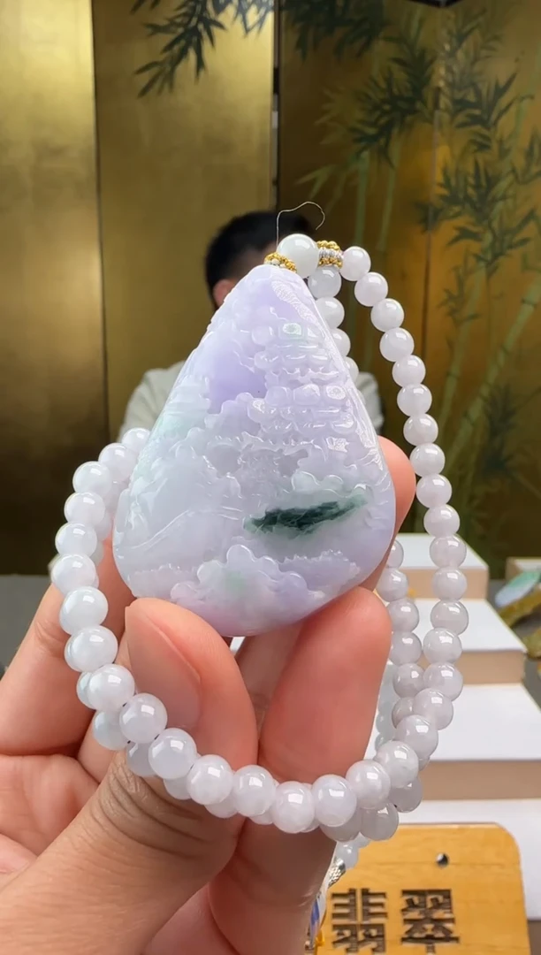 吊坠(赠链)未镶嵌翡翠XM@@960Q3J22608M