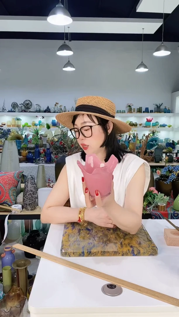 无****.慕忆家手作琉璃花瓶