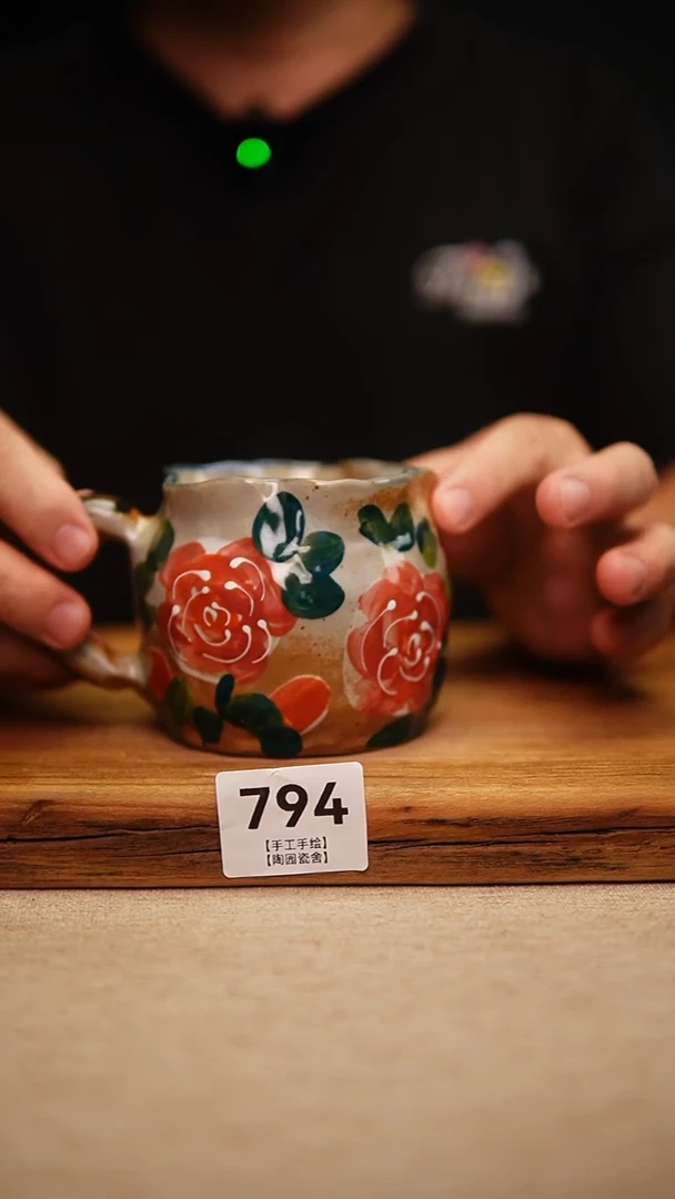 @@陶园瓷舍@@纯手工手绘@高温釉下彩