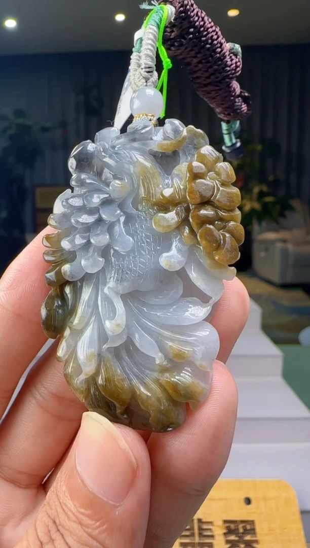 吊坠(不含链)未镶嵌翡翠AR@@60B7J18263