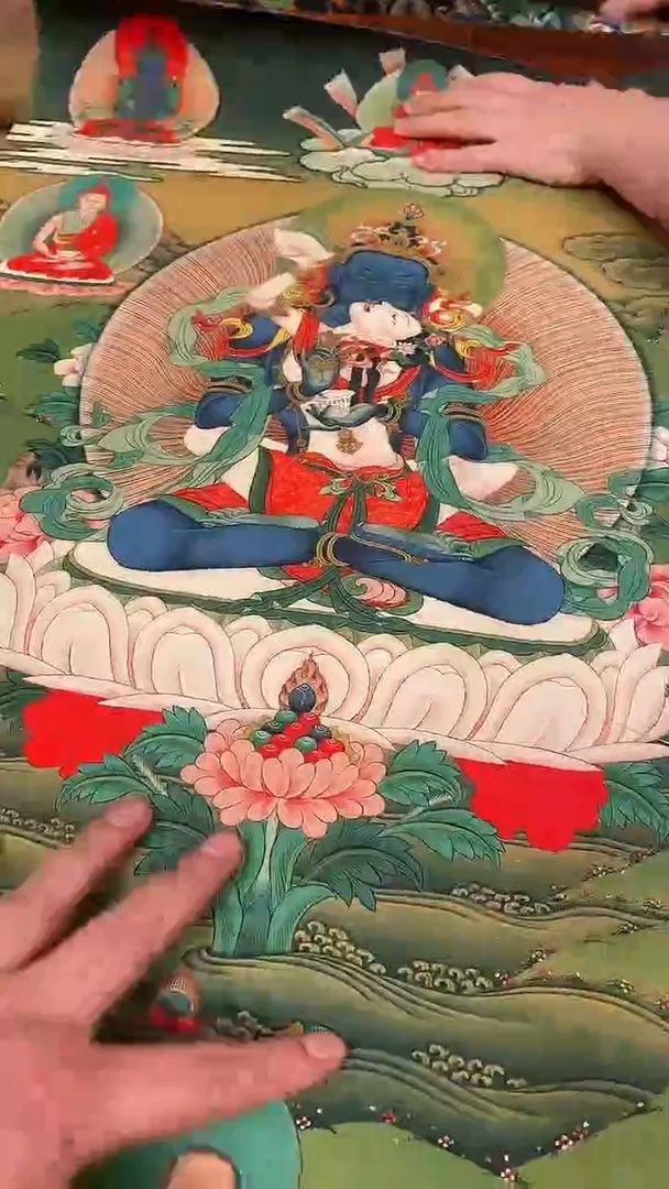 装裱画精美唐卡tk16013