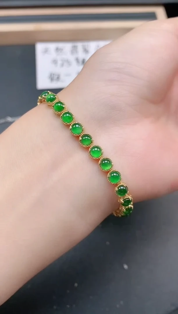 银S925镶嵌戒指翡翠11111