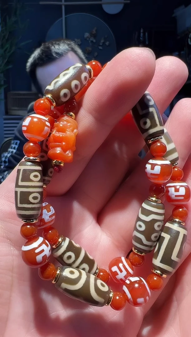 【闪购商品】玛瑙/玉髓手串未镶嵌多圈