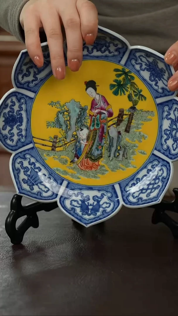 摆件瓷光明非遗书妍QHL046