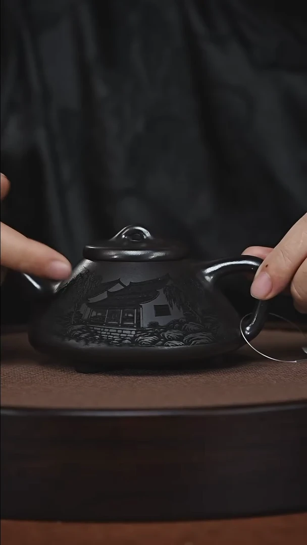 茶壶紫砂原矿紫砂壶