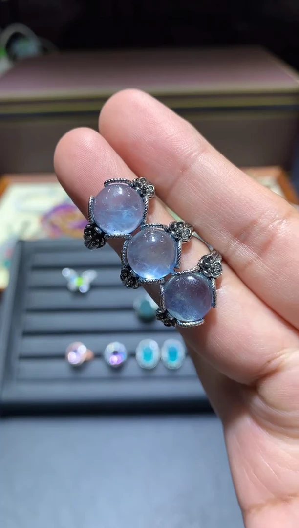 【闪购商品】海蓝宝石戒圈未镶嵌G61【多样性发其一】